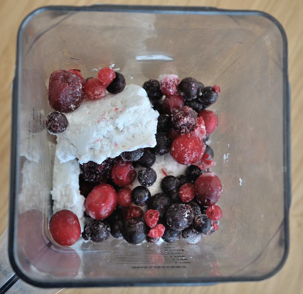 Ice-cream in Vitamix