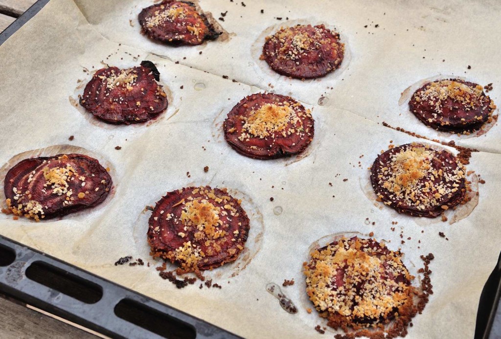 Beetroot ravioli without flour