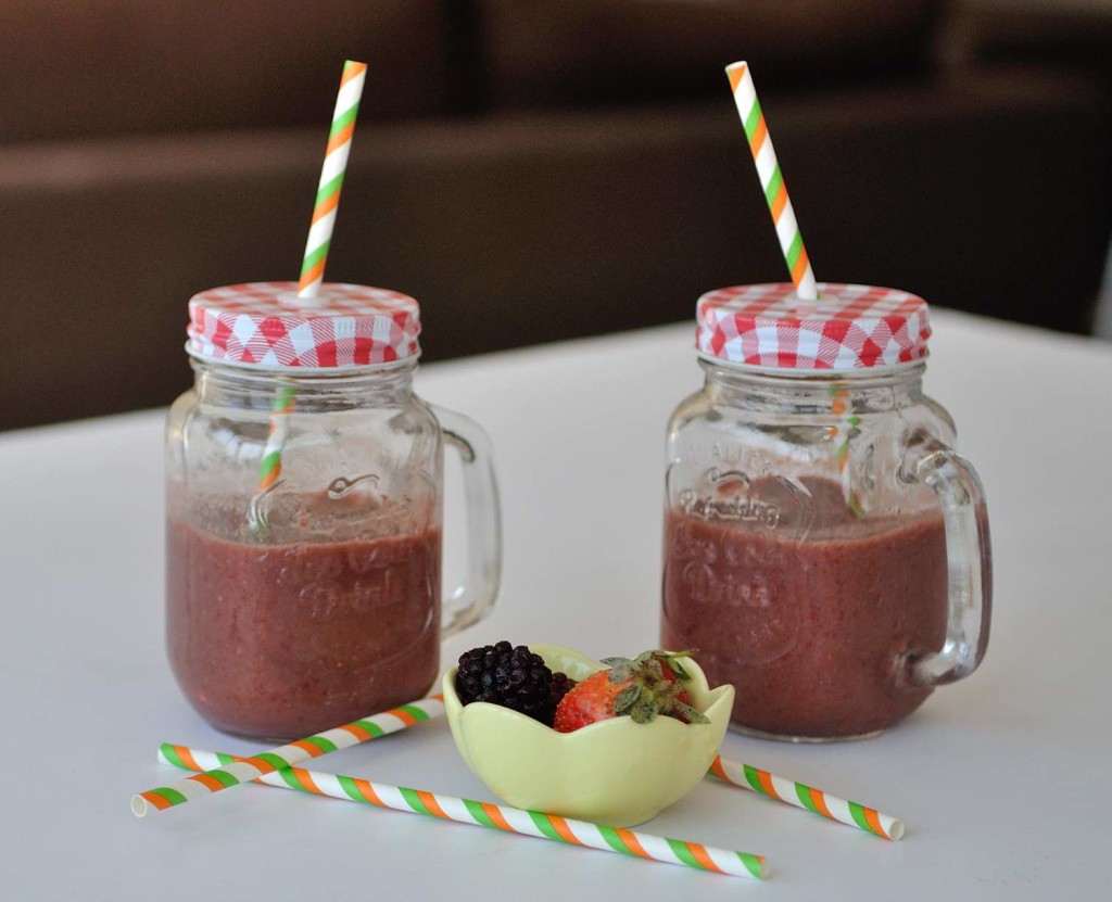 Strawberry Spinach Smoothie