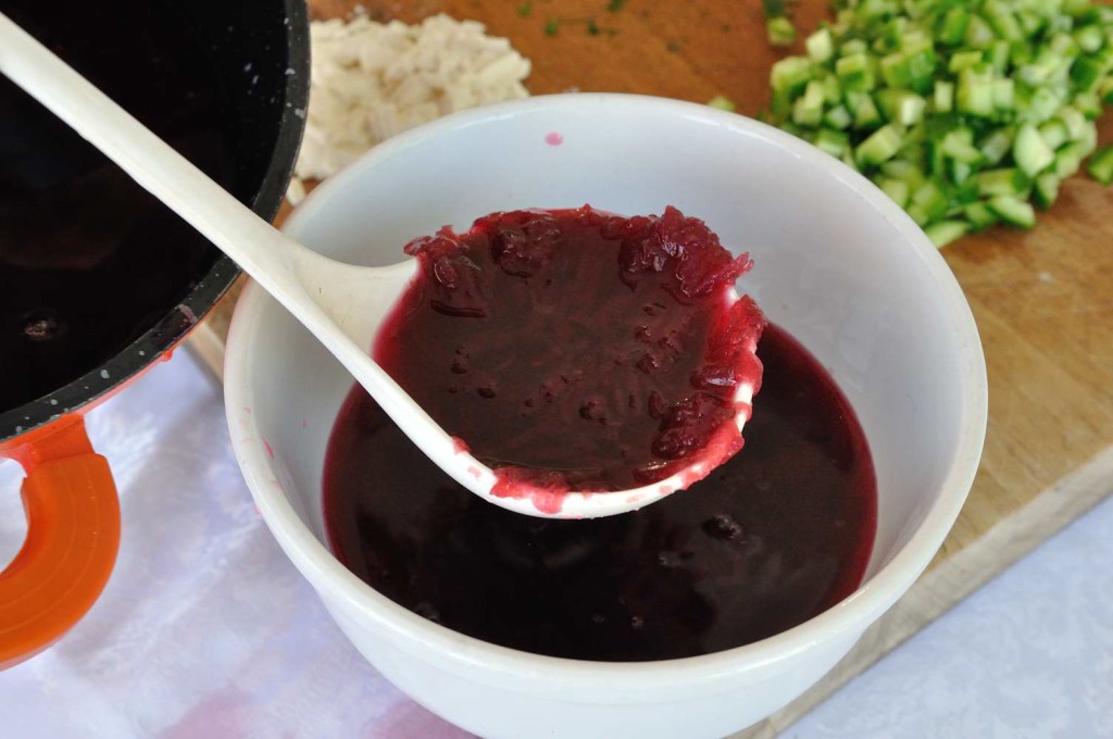 Chilled Vegan Beet Soup (Svekolnik)