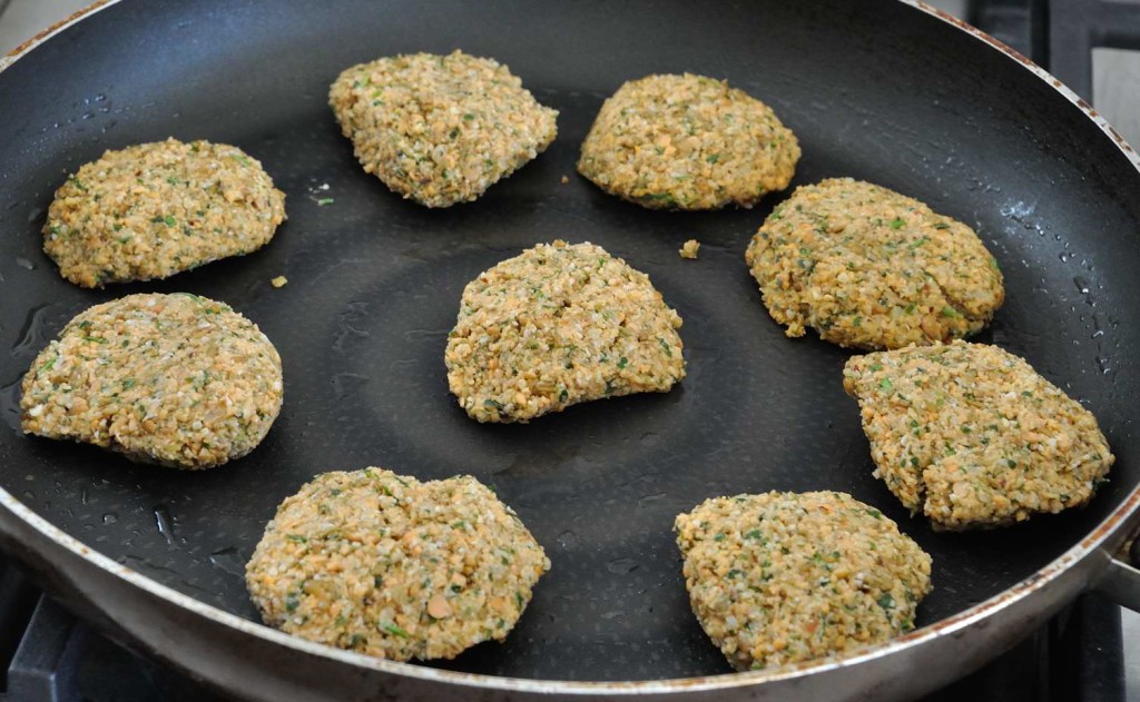 Almond Lentils patties in tomato gravy (Gluten Free)