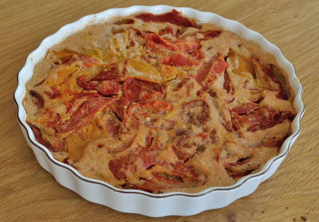 Red Pepper Quiche