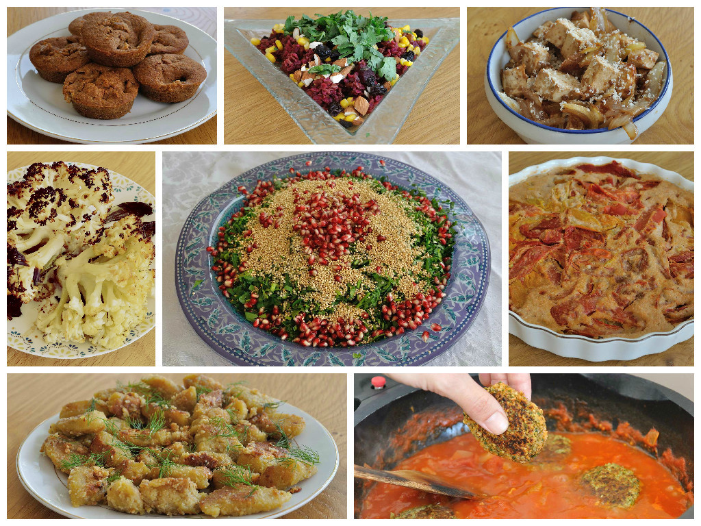 Vegan Rosh Hashana (Jewish New Year) Dinner Recipes