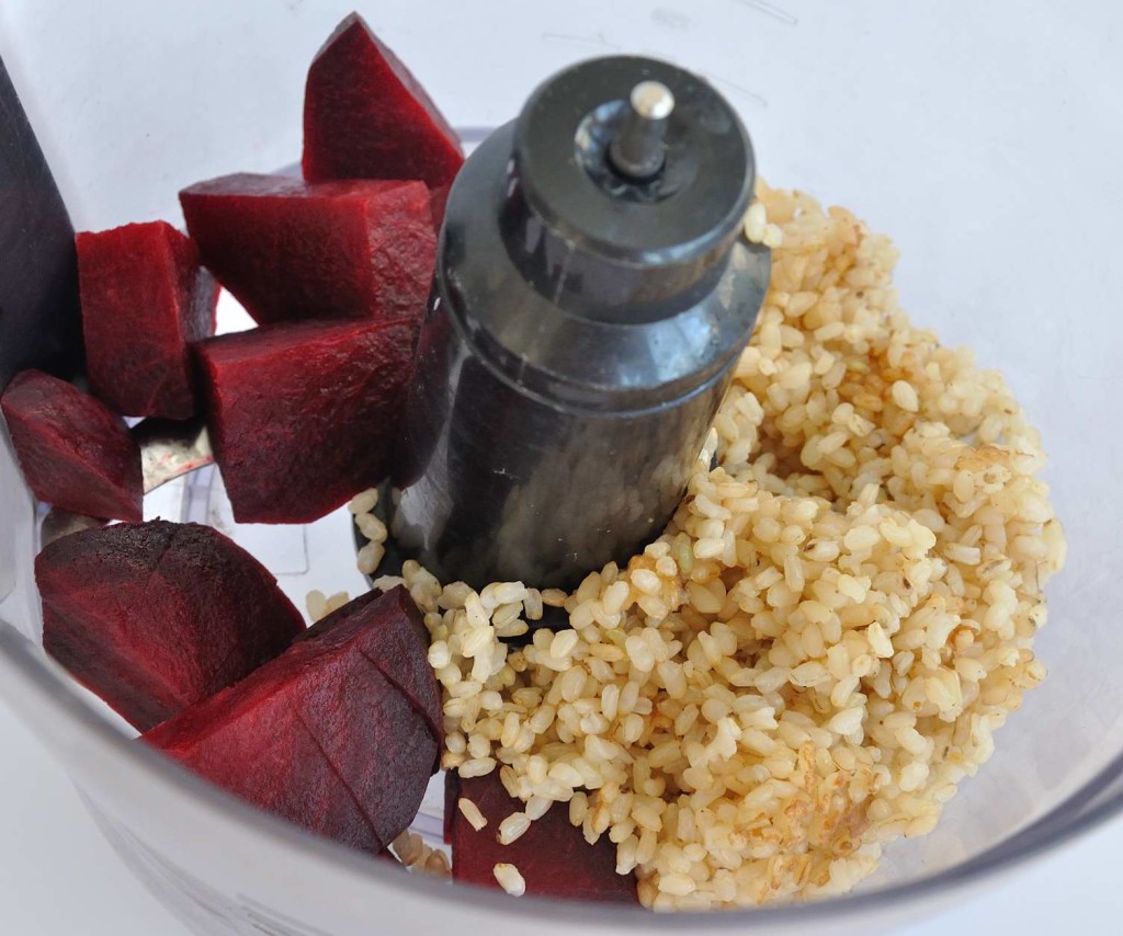 Beet and Rice Leftovers Balls