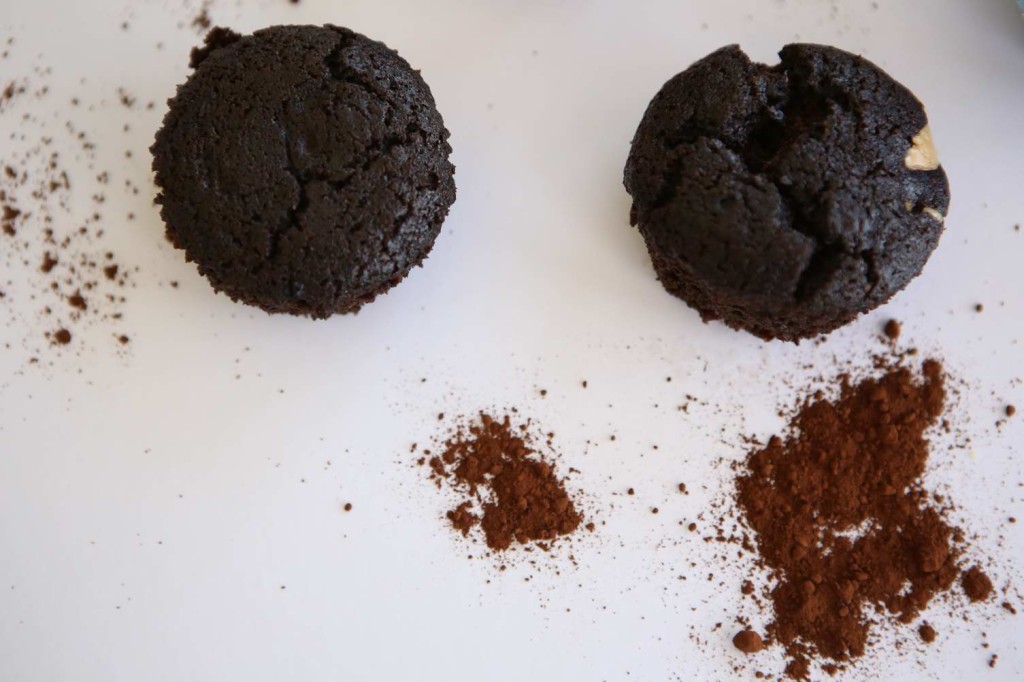 Vegan Teff Flour Chocolate Muffins