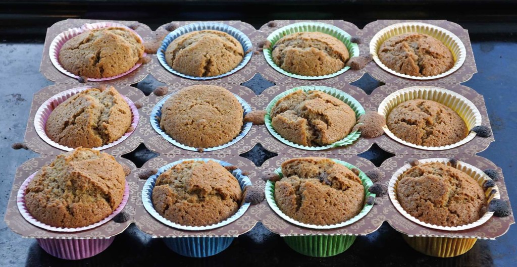 One Bowl Healthy Halva Vegan Muffins