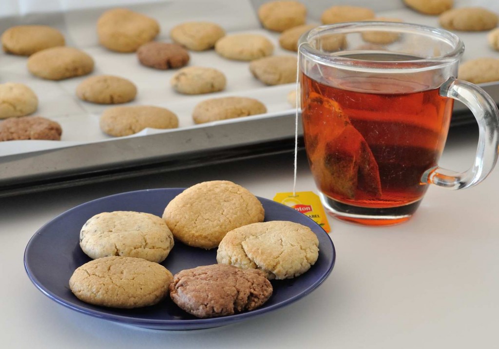 Healthy Tahini/Almond/Peanut Butter Cookies (Vegan + Gluten Free)