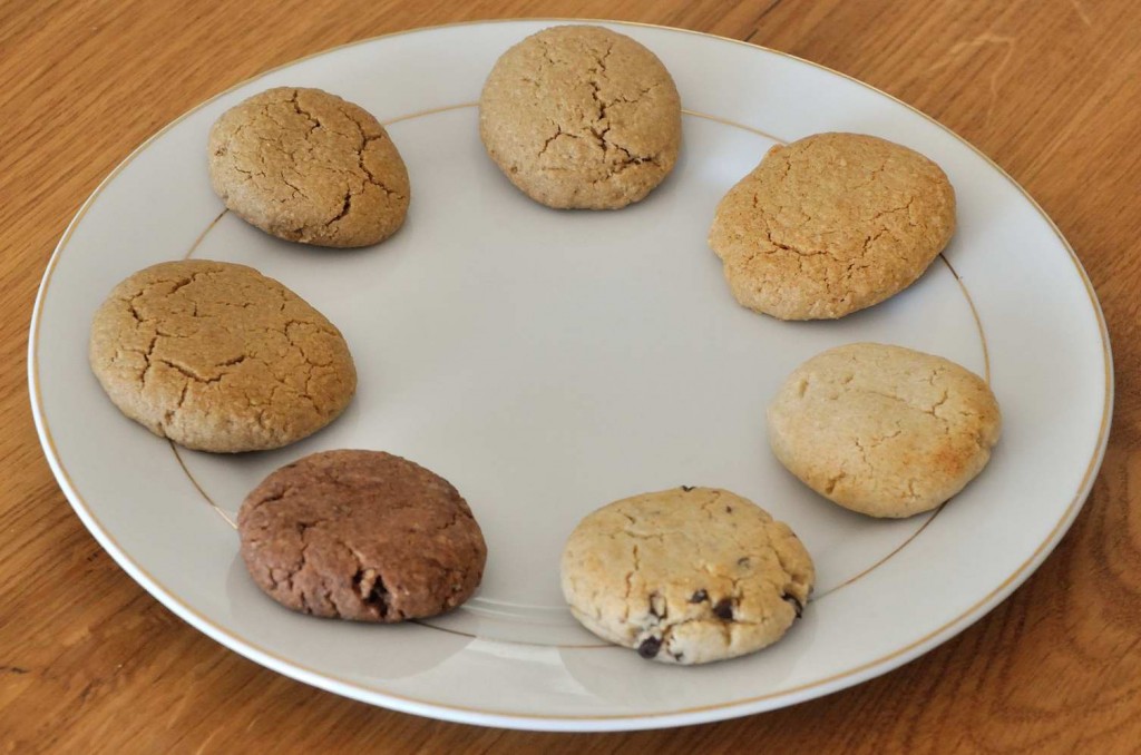 Healthy Tahini/Almond/Peanut Butter Cookies (Vegan + Gluten Free)