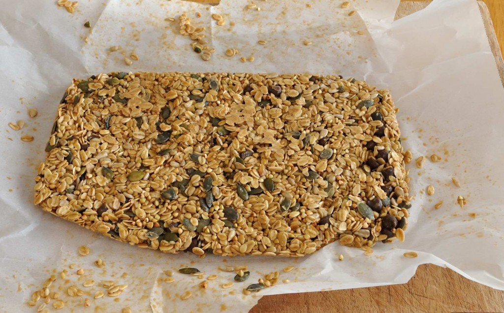 Homemade Healthier Crunchy Granola Bars