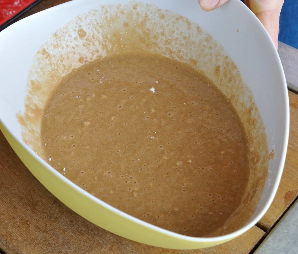 Vegan (one bowl!) almond coffee maple cake