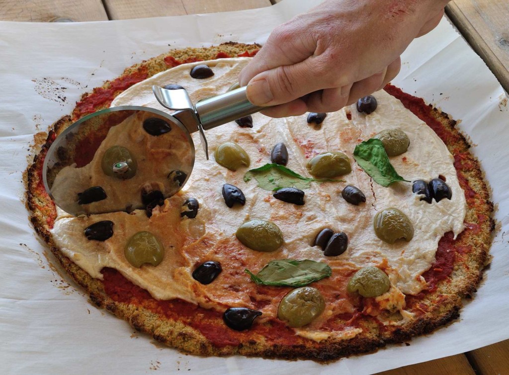 Vegan Cauliflower Pizza