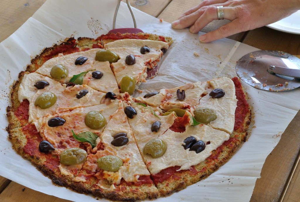 Vegan Cauliflower Pizza