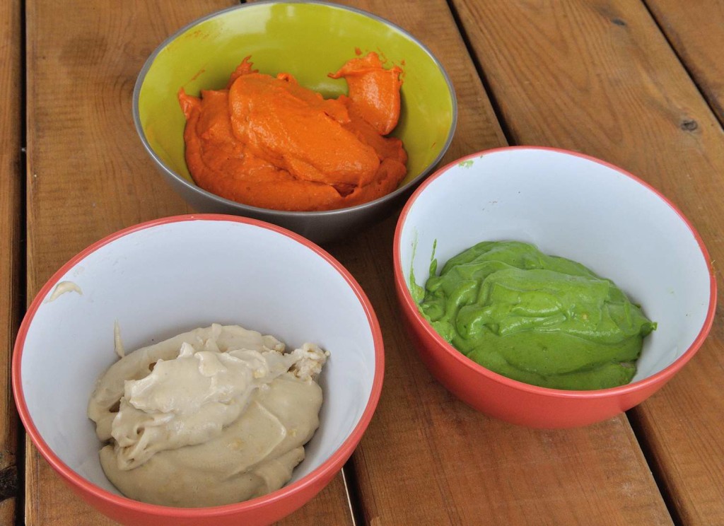 Spreadable Cashew Cheese, 3 ways