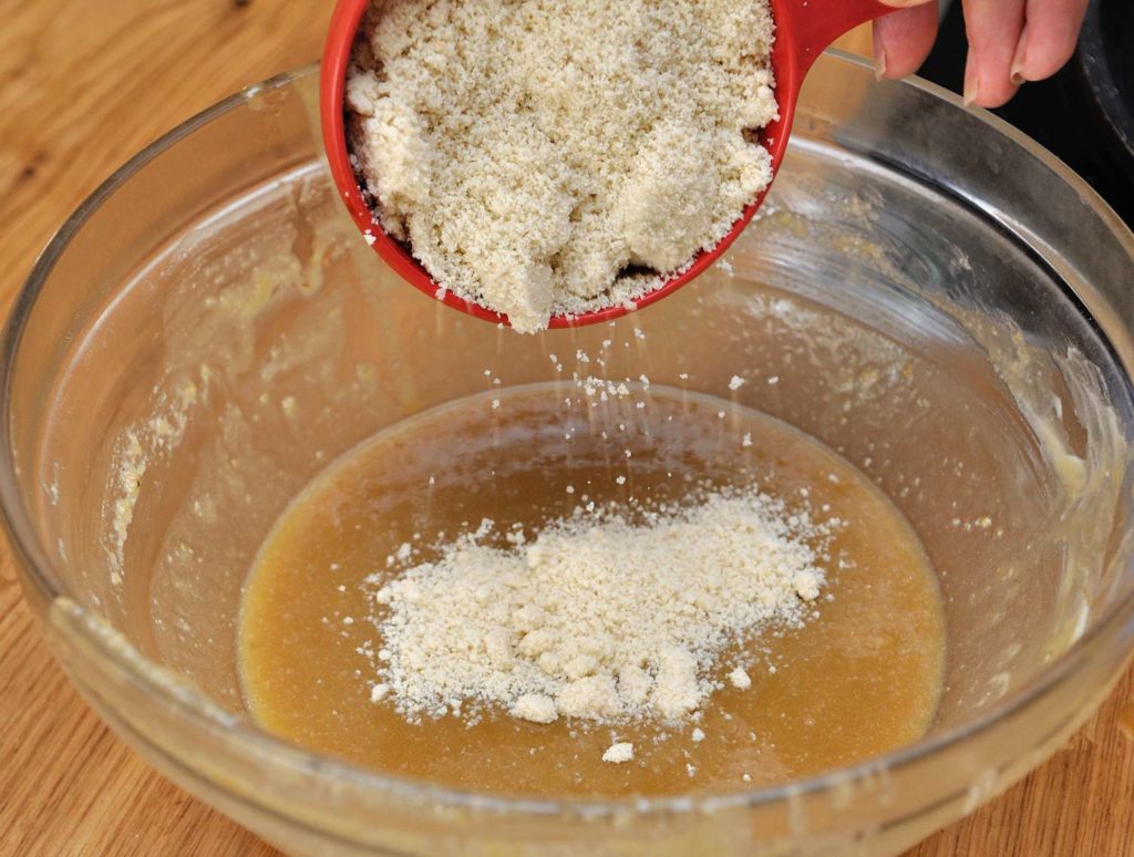 Almond Butter Maple Skillet Cookie