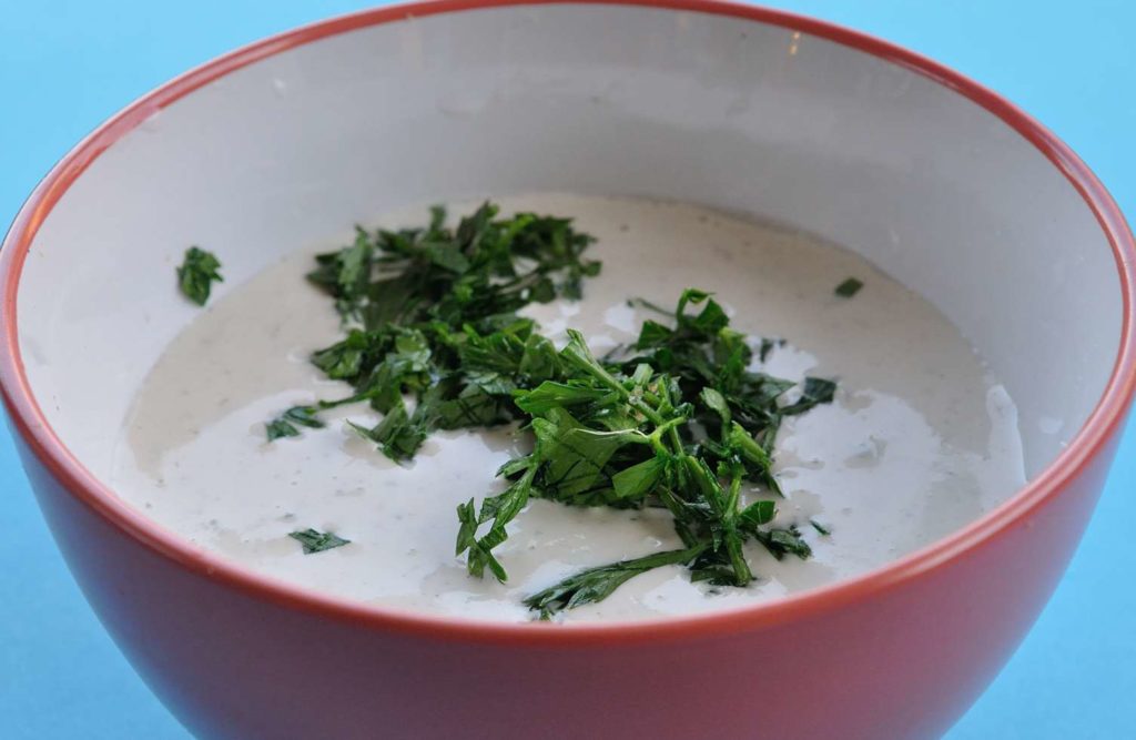 Vegan Cold Yogurt Soup