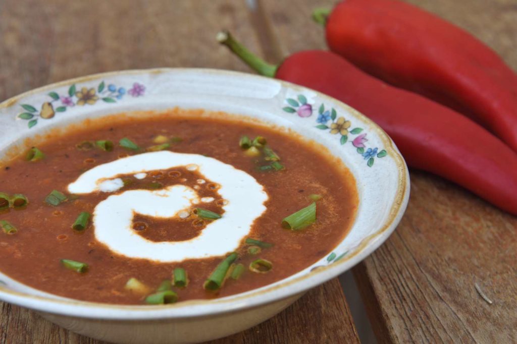 Roasted Peppers Soup