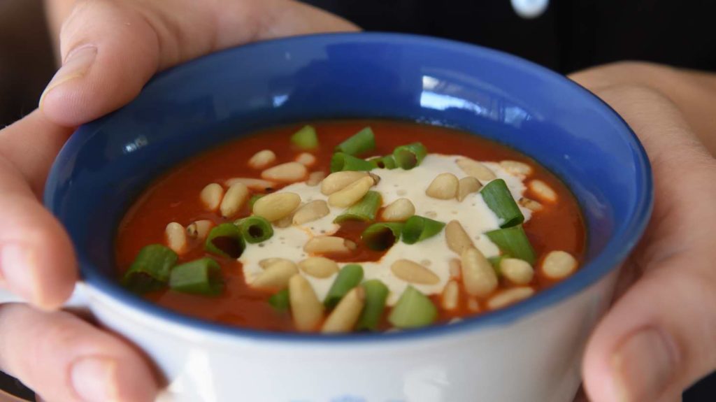 Roasted Peppers Soup