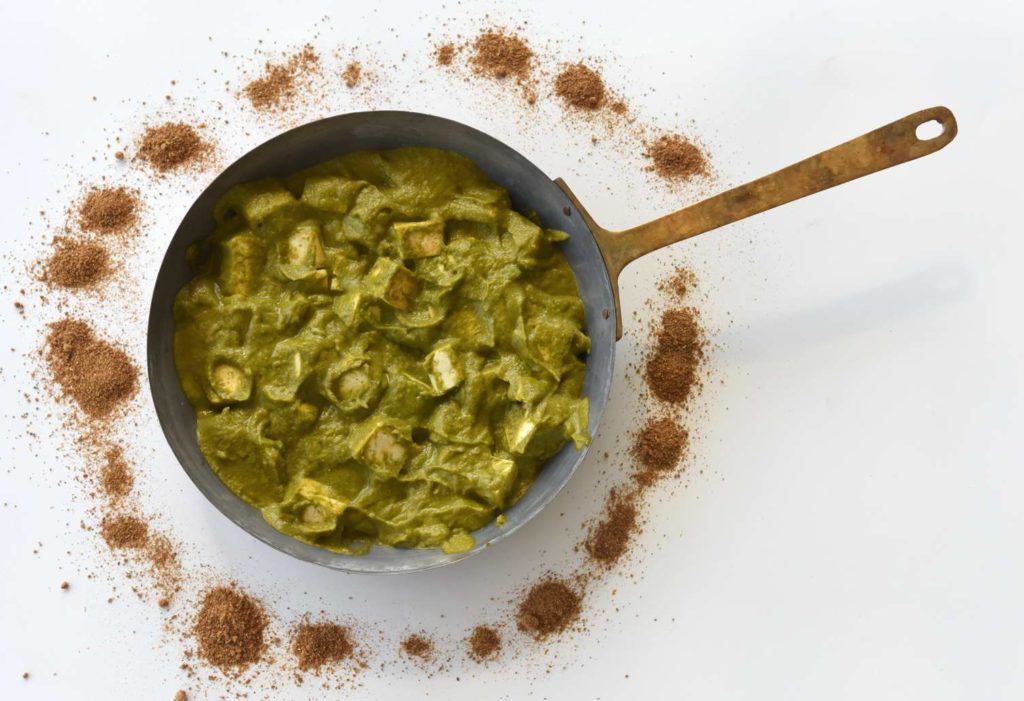 Vegan Palak Paneer