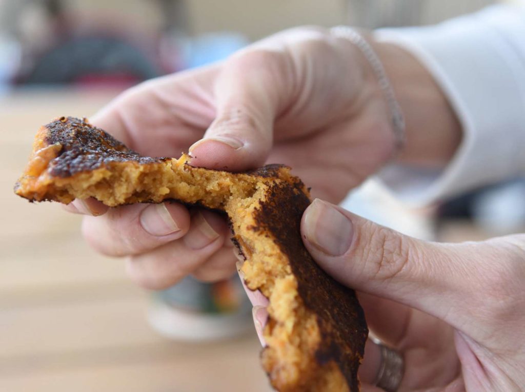 Vegan Carrot Pancakes