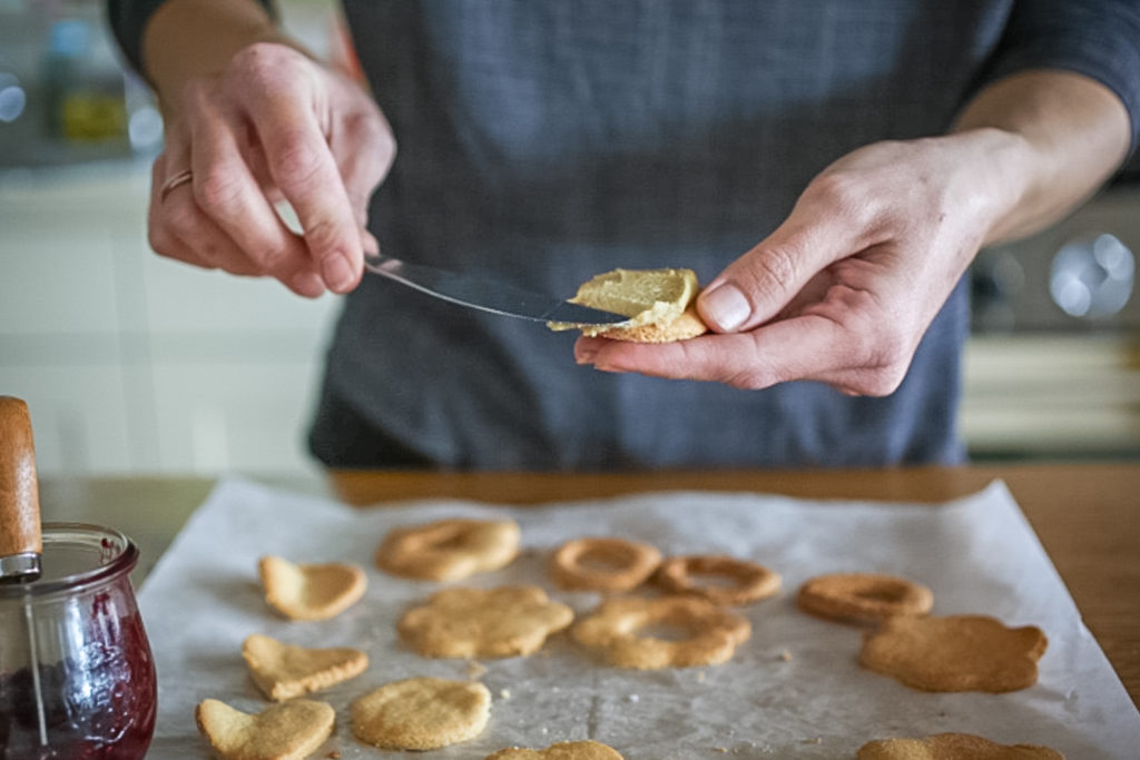 Vegan (Gluten Free) Linzer Cookies