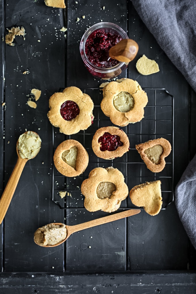 Vegan (Gluten Free) Linzer Cookies