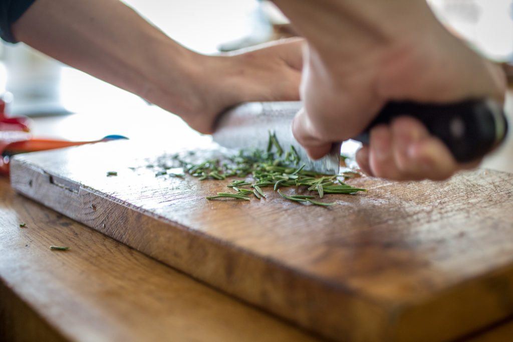 Rye Flour and Rosmary Vegan Savory Muffins