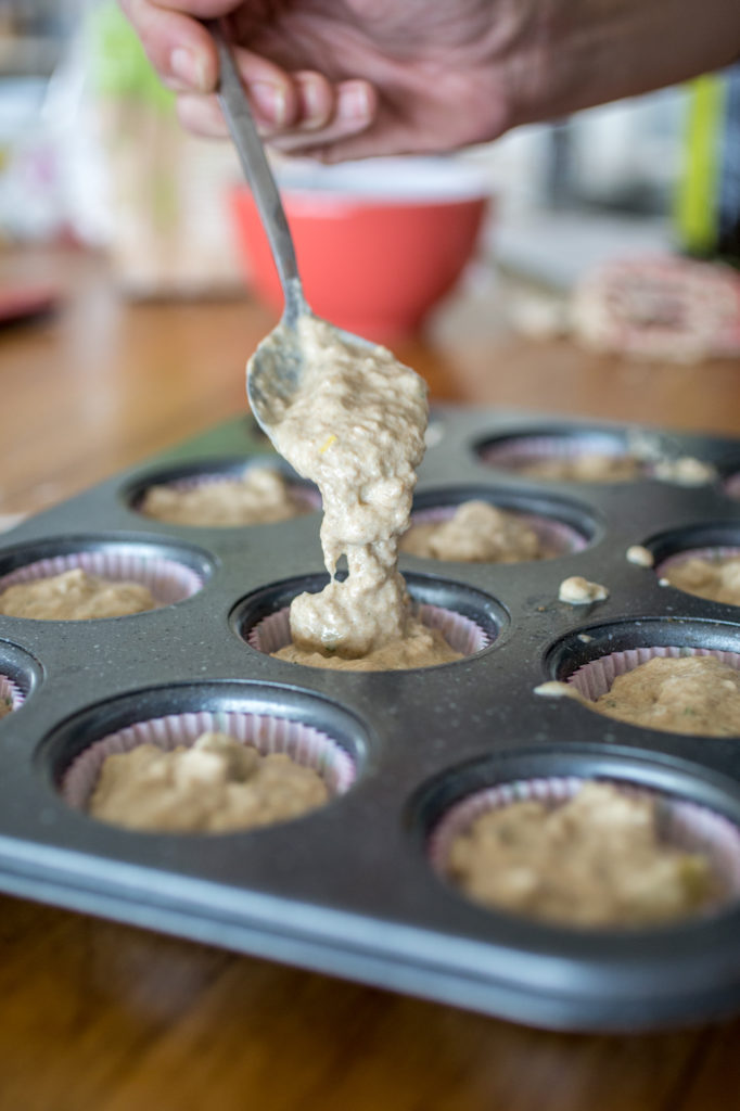 Rye Flour and Rosmary Vegan Savory Muffins