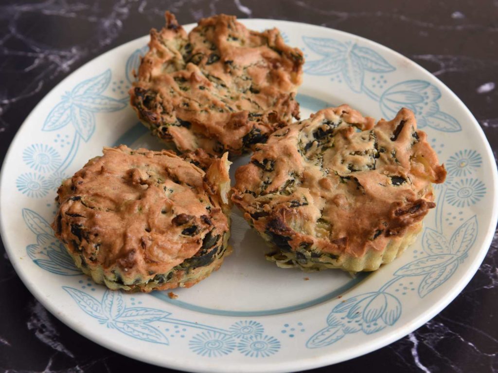 Mini Chard Quiches (Gluten Free)