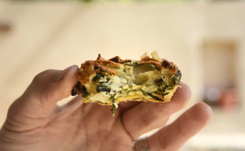 Mini Chard Quiches (Gluten Free)