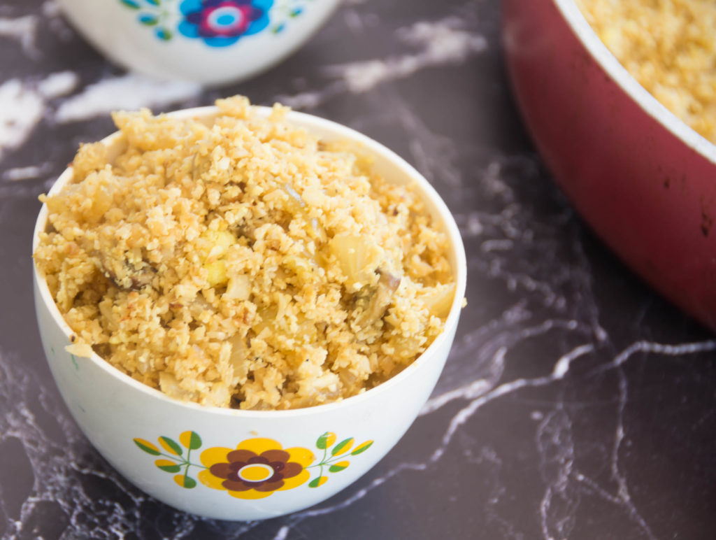 Quick Cauliflower "Rice"