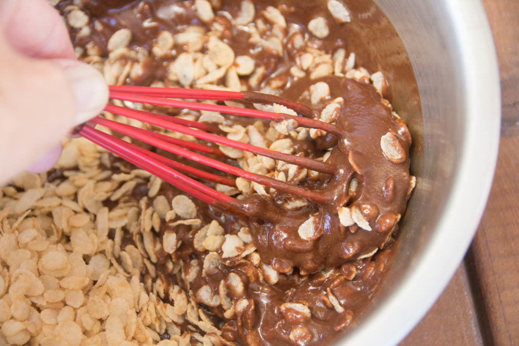 חטיפי שוקולד "נוטלה" ופצפוצי אורז