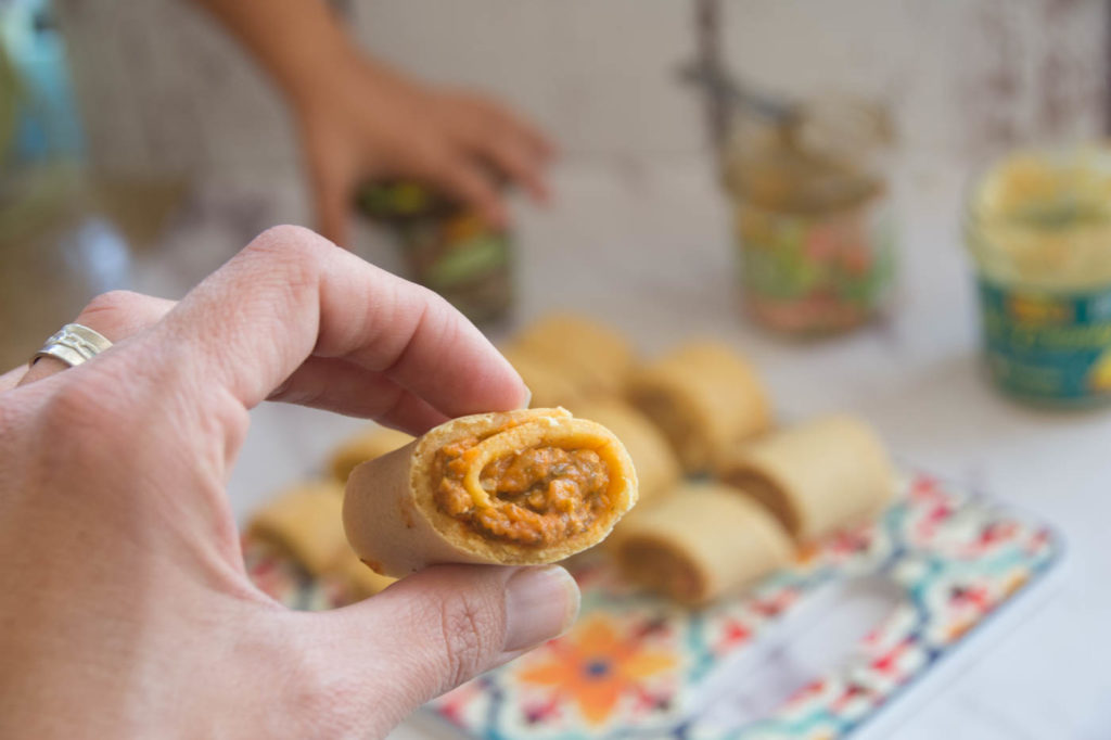 Vegan Omelette Roll