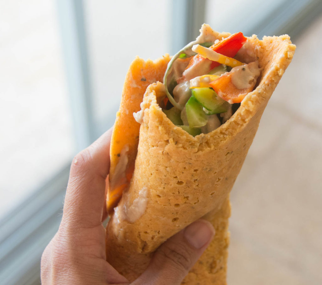 Vegan Omelette Roll