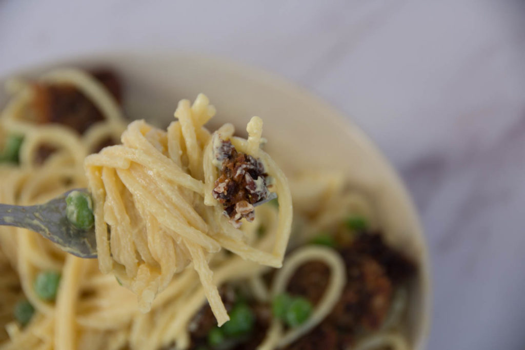 Vegan Carbonara Pasta