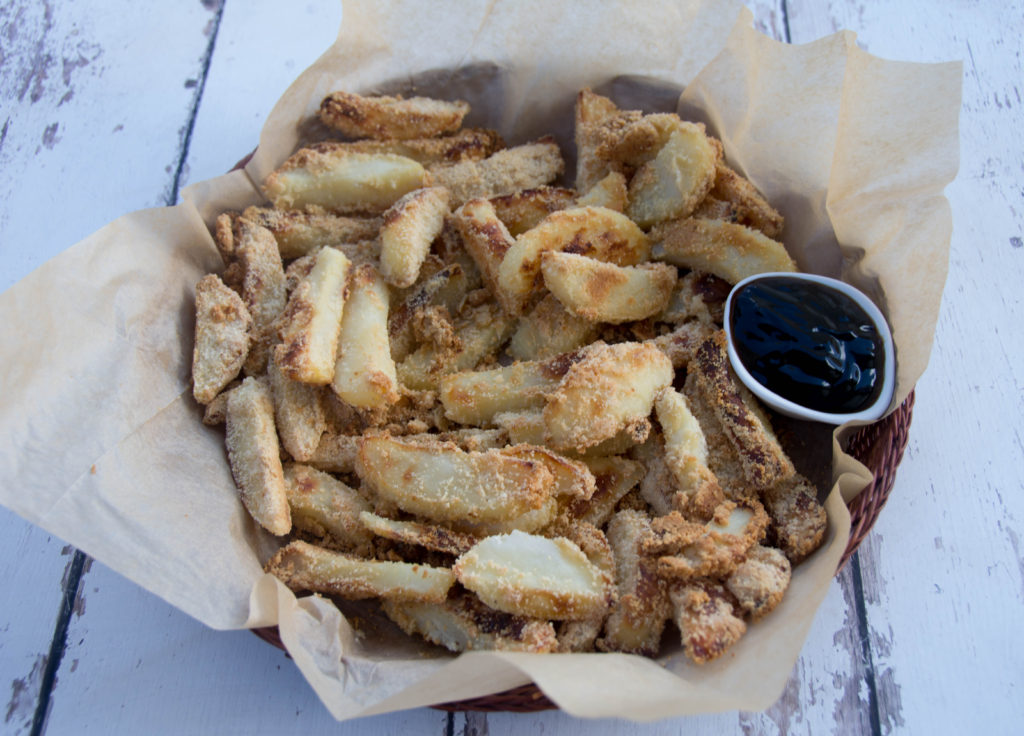 Vegan Parmesan Fries